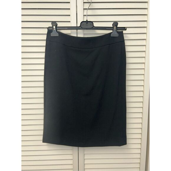 Giorgio Armani Charcoal Gray Wool Pencil Skirt, Size EU 38 / US Sz 2 - Picture 15 of 15